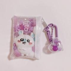 ちいかわ ガチャ詰めポーチ キーホルダー モモンガ - メルカリ