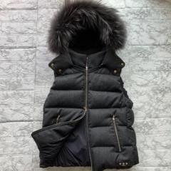 【極美品】TATRAS タトラス LUSERA ダウンベスト ブラック 01 中古・古着通販】TATRAS (タトラス) ダウンベスト ブラック
