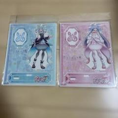キュアプーカ/シュプリーム　缶バッチ アクスタ まとめ売り キュアシュプリーム キュアプーカ まとめ売り 全プリキュア展