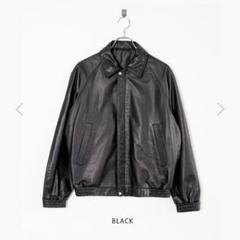 universal products レザーブルゾン