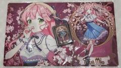 さくらみこ　ミュシャ風　スリーブ・プレイマット セット　ホロカ　みこち