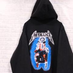 METALLICA パーカー メタリカ ブラック