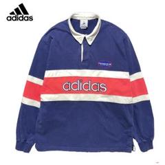 古着 FIFA ワールドカップ フランス アディダス ラガーシャツ サッカー