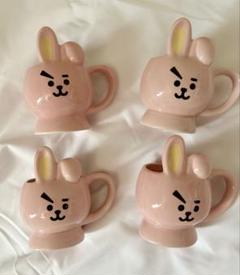BT21 cooky マグカップ　ダイカットマグ