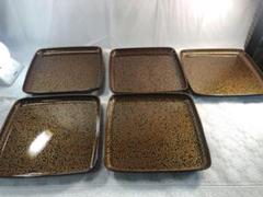 津軽塗 漆器 四角い盆 5枚セット 津軽塗 漆器 四角い盆 5枚セット - メルカリ
