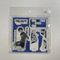 ブルーロック　TSUTAYA 有償特典　アクリルフィギュアプレート　糸師　凛　冴 ブルーロック TSUTAYA 黒シャツ アクリルフィギュア 糸師凛 | K