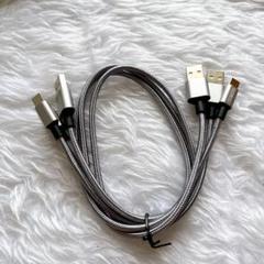 USB3.1 Gen2 USB Type C ケーブル 0.5M ３本　グレー