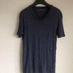 ニールバレット　フェィクレイヤードリネンTシャツXSネイビーのサムネイル