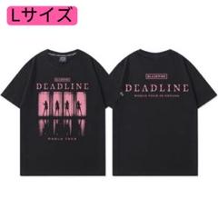 BLACKPINK ユニフォーム T シャツ グッズ Lサイズ BLACKPINK DEADLINE WORLD TOUR Tシャツ Lサイズ - メルカリ