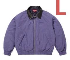 Supreme Leather Collar Utility Jacket L