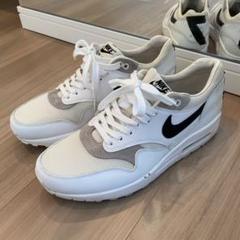 美品 ナイキ AIRMAX 1 プレミアム 87 ホワイト 27.0cm