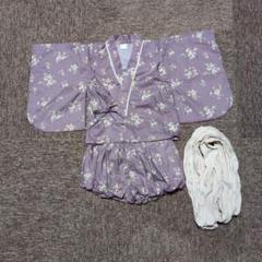 tete a tete 花柄甚平 90サイズ　女の子