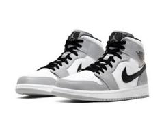 【新品】27㎝ NIKE AIR JORDAN 1 MID スモークグレー