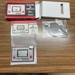 ゲームウォッチ　復刻　ボール　クラブニンテンドー