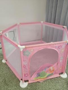ピンクのベビーサークル Safety Baby Fence