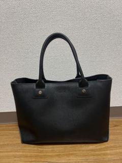 極美品⭐︎agnes b. ビジネスバッグ　サフィアノレザー　通勤カバン　　就活 ce2392-001.jpg