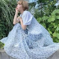 POPPY フラワーシースルーキャミドレス POPPY オリジナルフラワーキャミドレス｜Yahoo!フリマ（旧PayPay