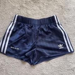 【新品未使用】ADIDAS sporty&rich ショーツ ネイビー Sporty & Rich x adidas Originals