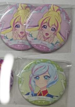 アイカツ バースデー 缶バッジ 3月 4月 音羽舞桜 ハナ 本谷栞