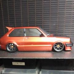 PANDORA RC Toyota STARLET KP61 後期 ボディー