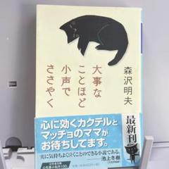 大事なことほど小声でささやく　森沢明夫　幻冬舍文庫