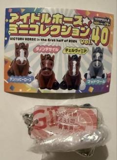 【匿名発送】アイドルホースミニコレクション vol.40 セット アイドルホースミニコレクション vol.40 GⅢ ビザンチンドリーム