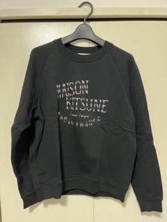 MEISON KITSUNE メゾンキツネ スウェット　ブラック M