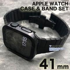 apple watch カバー 41 アップルウォッチ バンド 41mm 黒