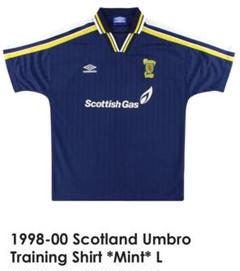 【レア】1993〜1995 サッカー スコットランド代表 ユニフォーム レア】1993〜1995 サッカー スコットランド代表 ユニフォーム