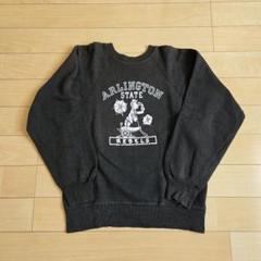 Vintage50～60sフロッキープリントスウェット古着 60's Champion ビンテージフロッキープリントスウェット - Fresh