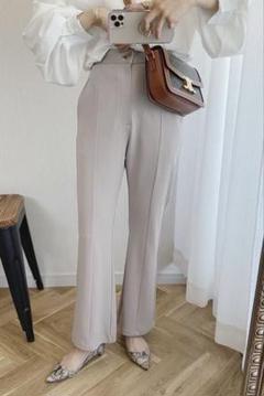 amie フレアpants beige