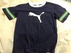 PUMA ネイビー Tシャツ 160cm ほつれ有りのサムネイル