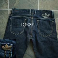 古着【adidas DIESEL】コラボ VIKER-AD ダメージデニムパンツ 古着【adidas DIESEL】コラボ VIKER-AD ダメージデニムパンツ