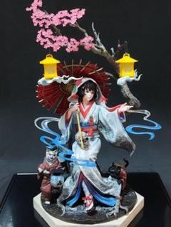 破れ傘の少女 当方作製1点物 完成済みガレージキット ComacCow 破れ傘の少女 当方作製1点物 完成済みガレージキット ComacCow