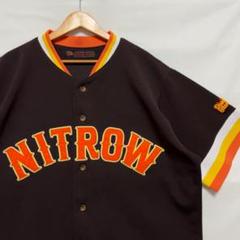 nitrow ナイトロウ ベースボールシャツ レア NITRAID ナイトレイド