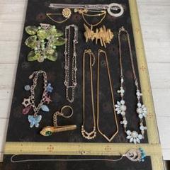 アクセサリー まとめ売り ③ まとめ売りアクセサリーG7☆ビジュネックレスなど12点 300円