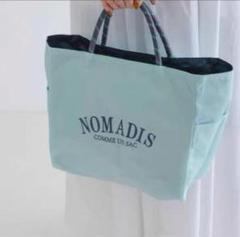 【激安通販オンラインショップ】 NOMADIS メルカリ - ブラックエコバッグ ロゴ入り バッグ