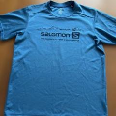 Salomon Tシャツ Mサイズ 通気性　ブルーのサムネイル