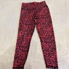 Jazzercise ヒョウ柄 レギンス XS ジャザサイズ 赤 Jazzercise ヒョウ柄 レギンス XS ジャザサイズ 赤 - メルカリ