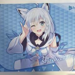 ミッドナイトブルー　スリーブ　プレイマット　ホロライブ　チェキ風　白上フブキ Amazon.co.jp: ミッドナイトブルー ホロ ライブ プレイマット 白