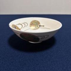茶道具 茶碗 鳴滝窯 橋本城岳造 色絵団扇文 - メルカリ