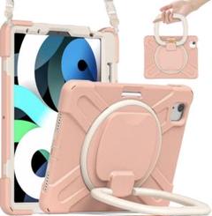 iPadケース リングスタンド　ストラップ付き
