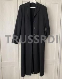 TRUSSRDI トラサルディ　スプリングコート　40 薄手　黒 TRUSSRDI トラサルディ スプリングコート 40 薄手 黒 - メルカリ