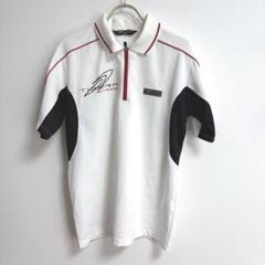 ✨良品✨ TIGORA M ウェア シャツ ハーフジップ スポーツ ゴルフ 白
