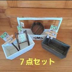 インテリア　ガーデニング　カントリー雑貨　木箱　ボックス　木製　鉢カバー　ピック