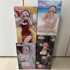 すーぱーそに子　ぬーどるストッパー バニー　チャイナ　フィギュア 4点セット すーぱーそに子 フィギュア まとめ売り ぬーどるストッパー