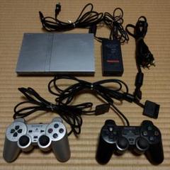 PlayStation 2 サテン・シルバー (SCPH-77000SS) - メルカリ
