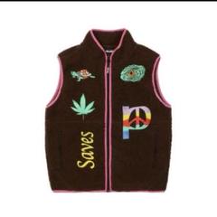 Palace skateboardsJesus Gilet Brown XL