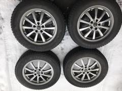 NA☆MANARAY 15インチホイール 4穴100mm ホワイト 15インチ 鉄ちんホイール 6J +30 4穴 PCD100 ホワイト MC21 MC22