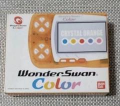 ワンダースワンカラー 本体 クリスタルオレンジ＋テラーズ２ソフトのみ付き